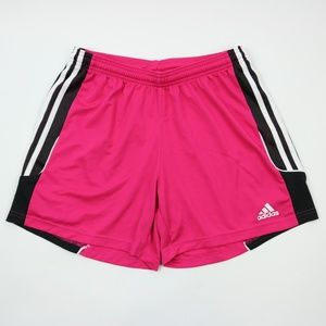 Adidas Womens Pink Running Gym Active Shorts Sz M